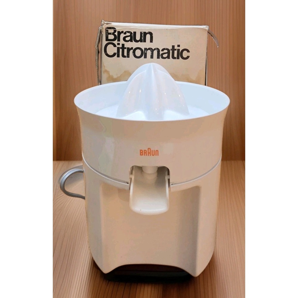 Braun Citromatic Juicer Dieter Rams MPZ2 * EUC *